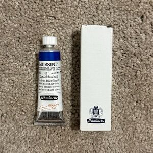 Mussini Schmincke Light Cobalt Blue Oil Color Paint 35ml Series 5 Professional
|